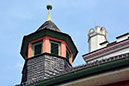 10 neu-alte Türmchen - hinten ein Ecktürmchen (1850:1990) des "Mainzer Torturms" (urspr. 13. Jh.) : DSC_0085-k