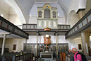 32 ev. Pfarrkirche St. Trinitatis - Altar, Kanzel und Orgel übereinander : DSC_0126-k