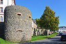 49 Burg; "Dicker Turm", rechts das Ev. Theol. Seminar  DSC_0108-k